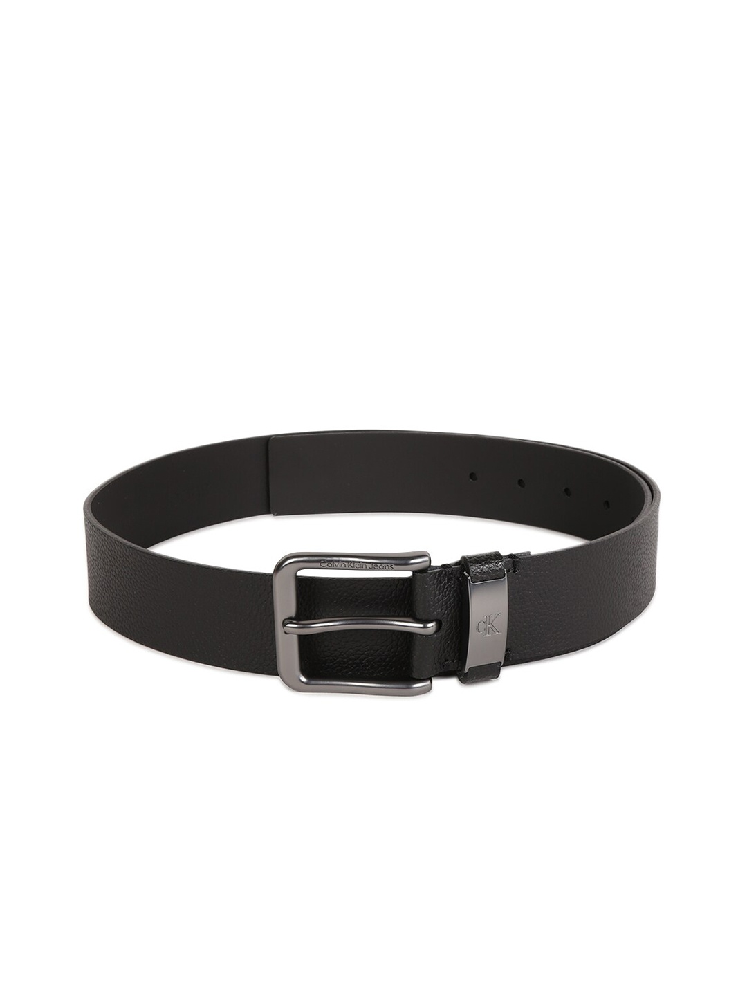 

Calvin Klein Men Leather Belt, Black