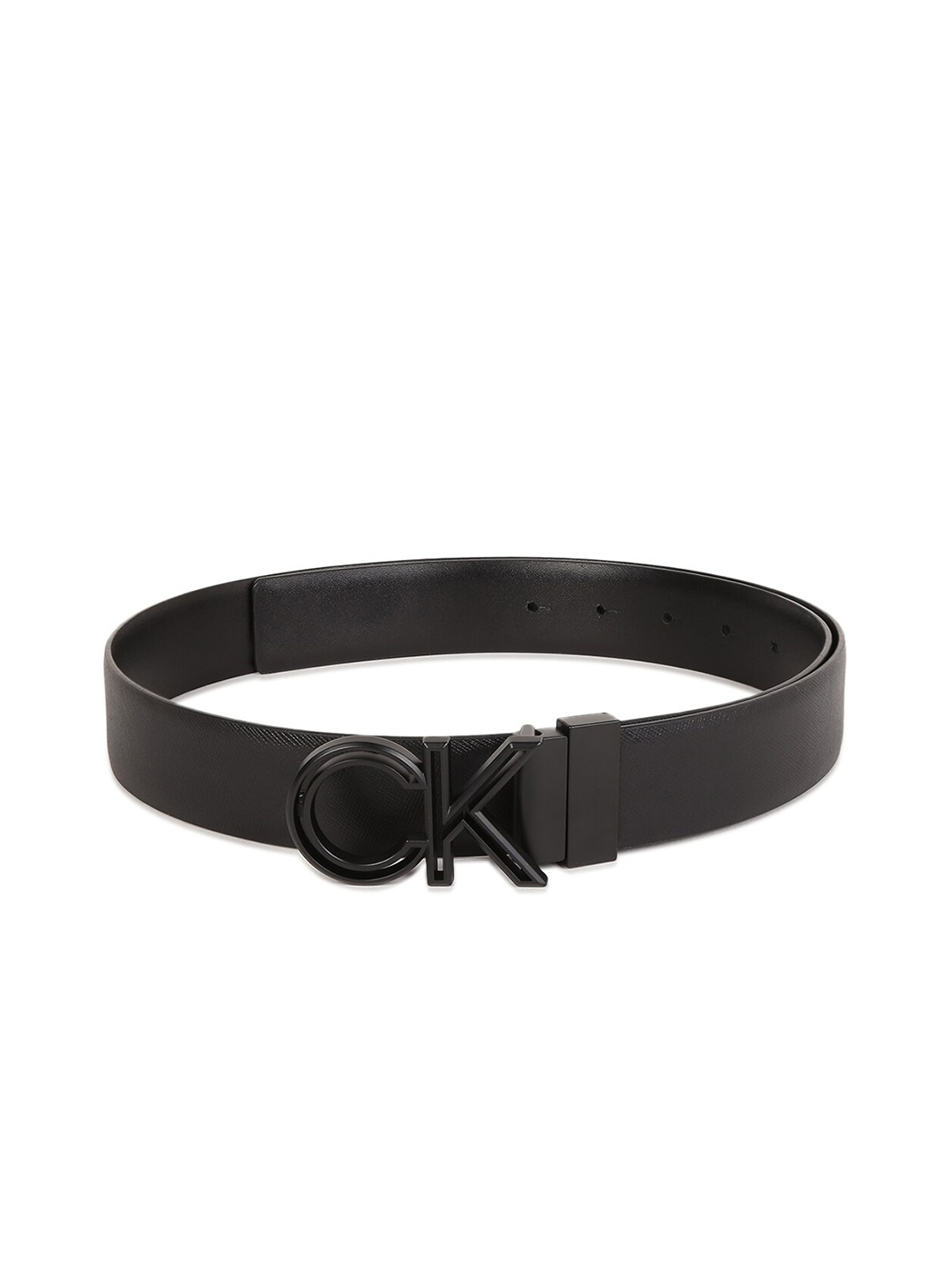 

Calvin Klein Men Leather Reversible Belt, Black