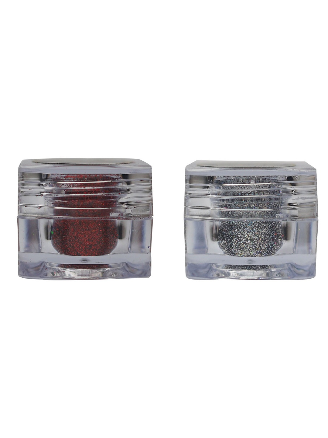 

Veoni BELLE Set of 2 HD Holographic Glitter Eyeshadow 5 g each - Ruby Red & Dark Starlit