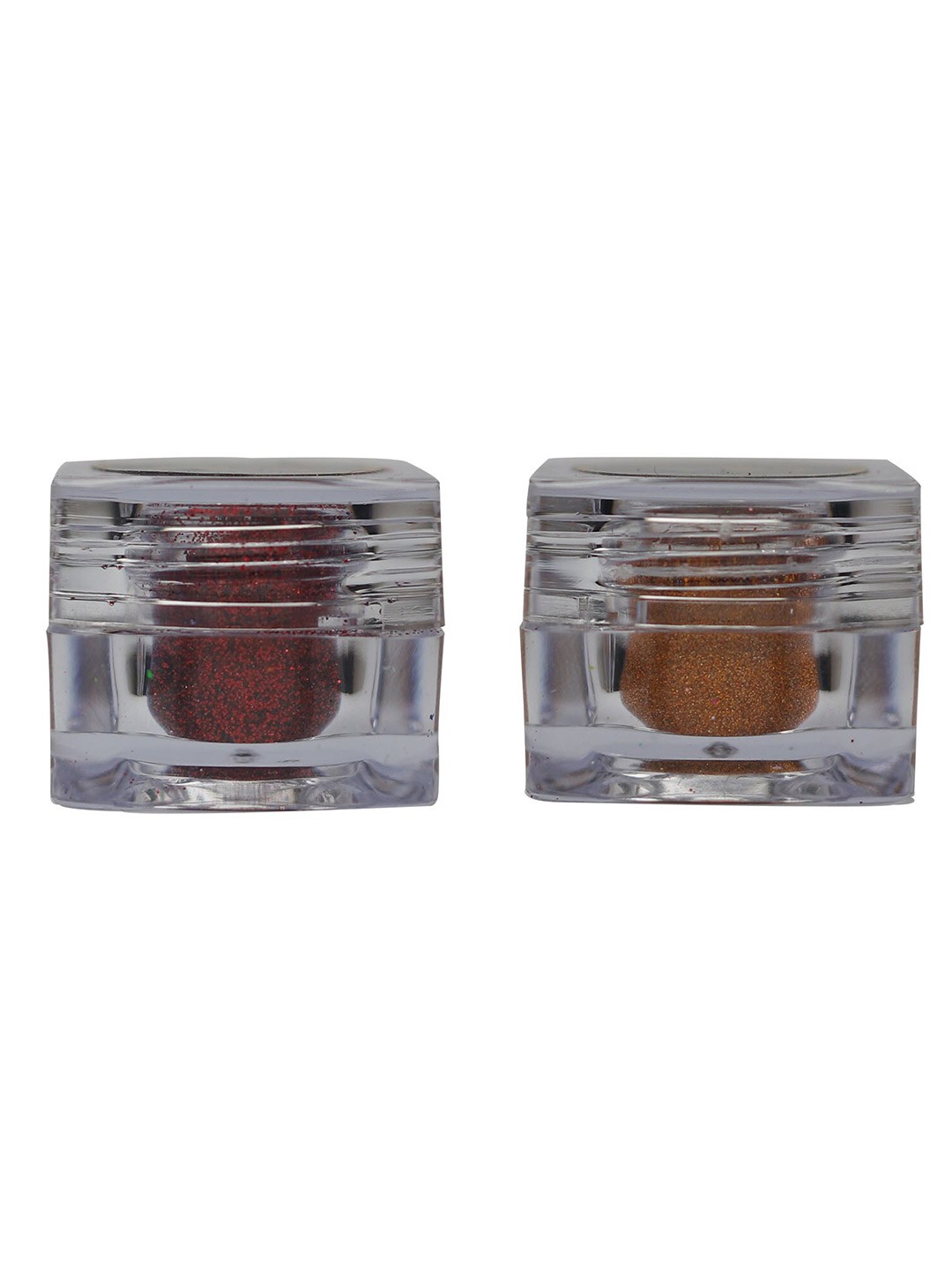 

Veoni BELLE HD Holographic Women Glitter Eye Pigment - (Ruby Red & Orange ) (5g), Multi