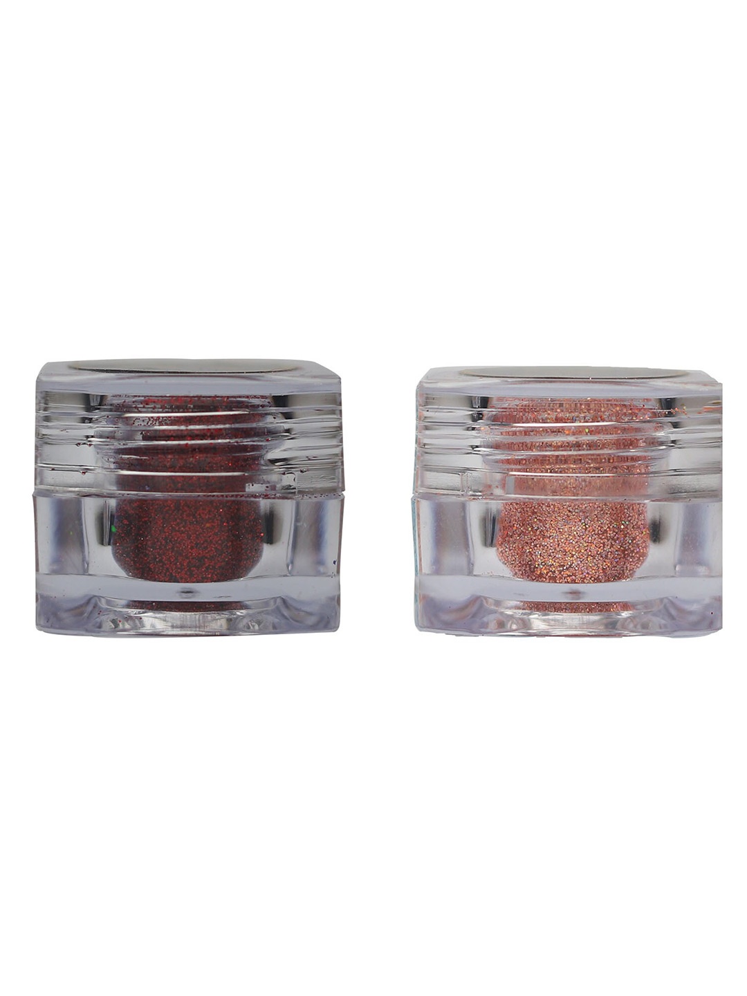 

Veoni BELLE 2-Pcs Holographic HD Glitter Eyeshadow - 5g Each - Ruby Red & Peach