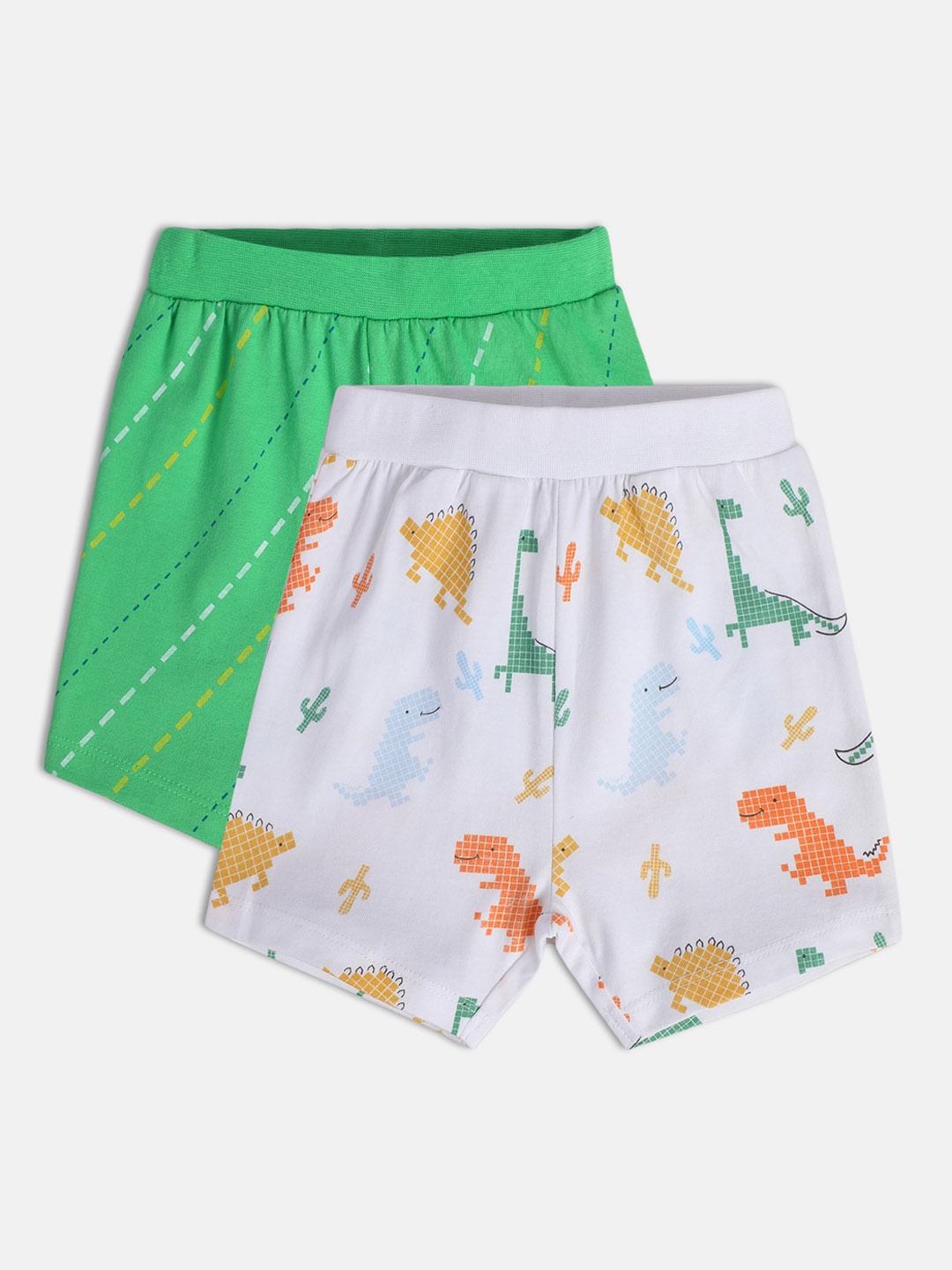

MINI KLUB Boys Conversational Printed Shorts, Multi