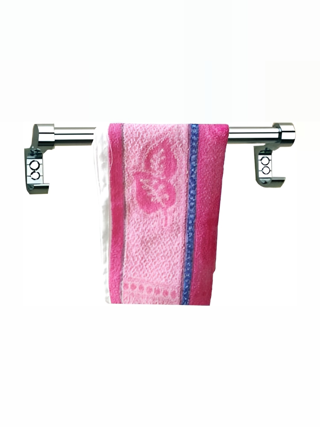 

Filox Silver-Toned Stainless Steel Towel Rod