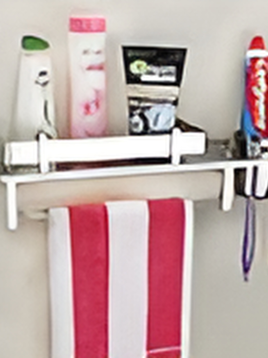 

Filox Stainless Steel Bathroom Caddy, Silver
