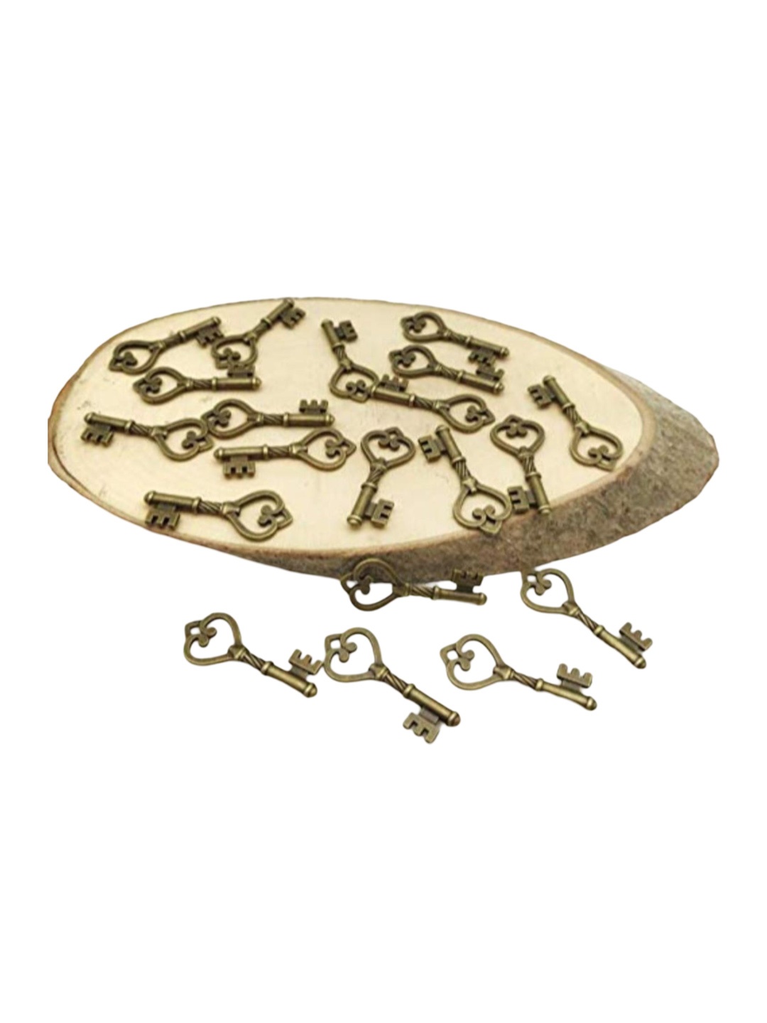 

Satyam Kraft Set Of 20 Vintage Pendants Charms, Black