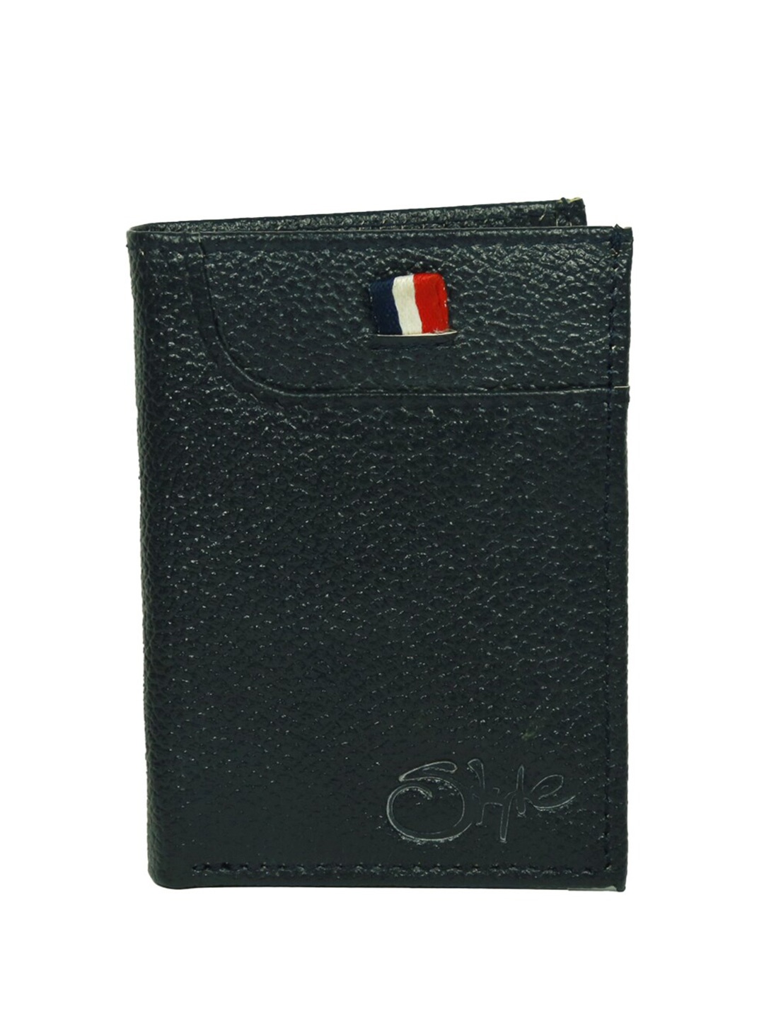 

Style Shoes Women Leather Two Fold Wallet, Blue