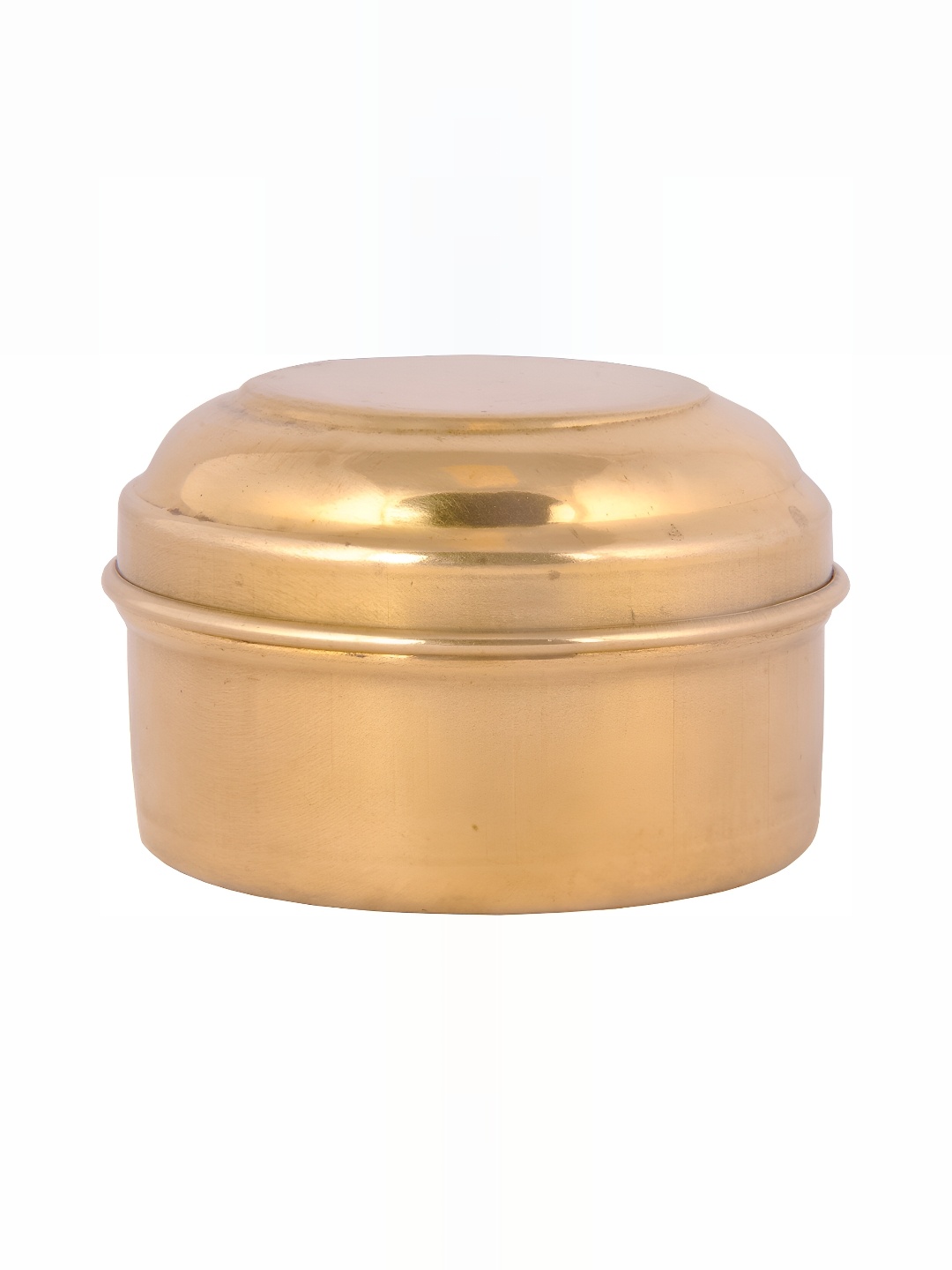 

Shivshakti Arts Yellow Brass Food Container 100 ml