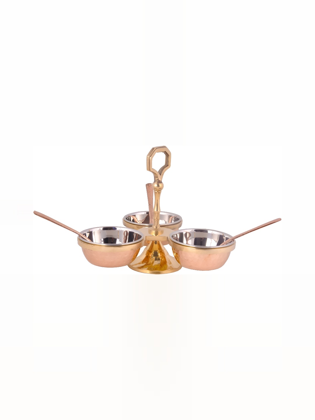 

Shivshakti Arts Copper Toned Sauce Set