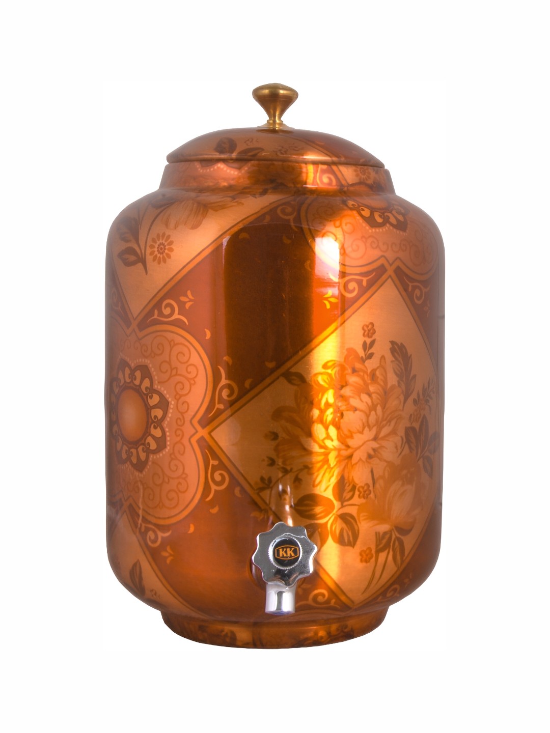 

Shivshakti Arts Brown Copper Utility Container 8 L