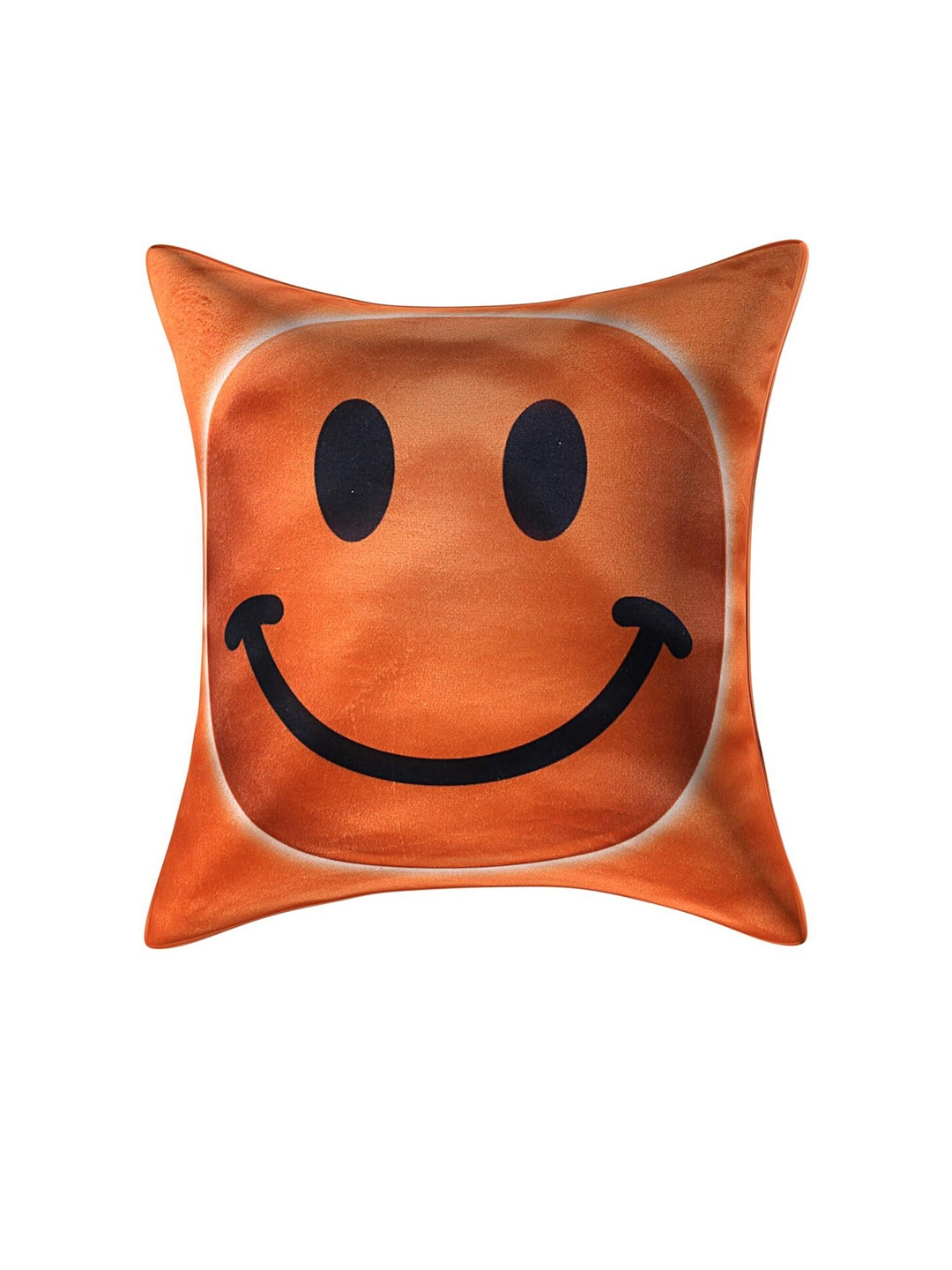 

CASA-NEST Orange & Black Abstract Velvet Square Cushion Covers