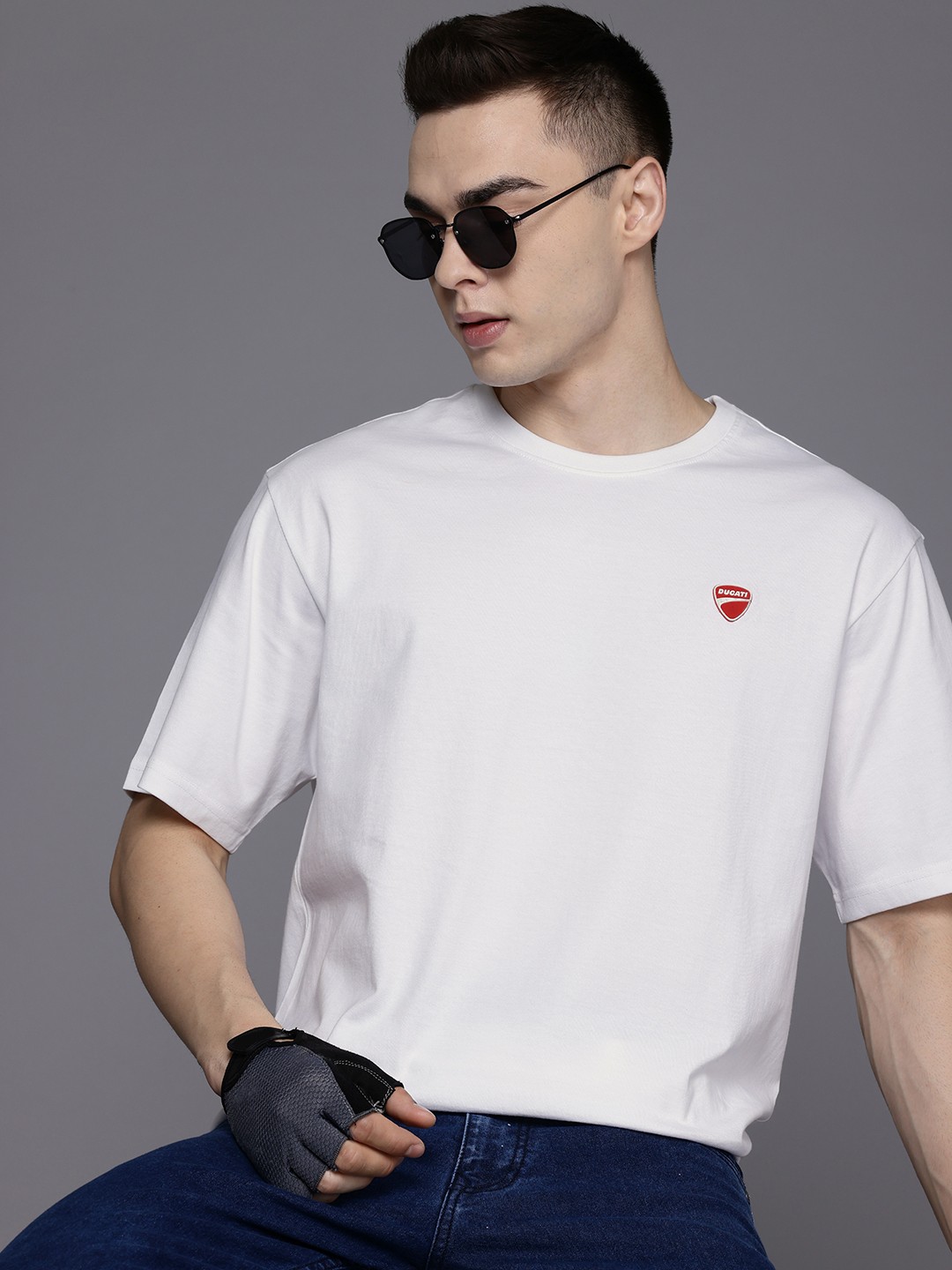 

Ducati Pure Cotton Relaxed T-shirt, White