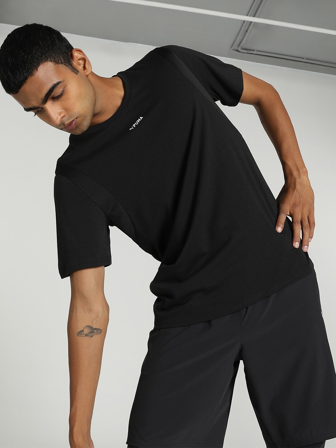

Puma FIT TriBlend Training Sports T-shirt, Black