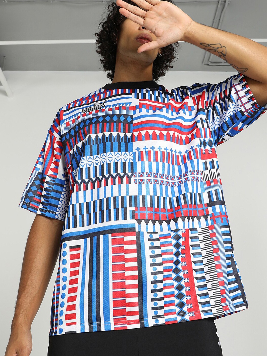

Puma FanwearCapsule Football Jersey T-shirt, Blue