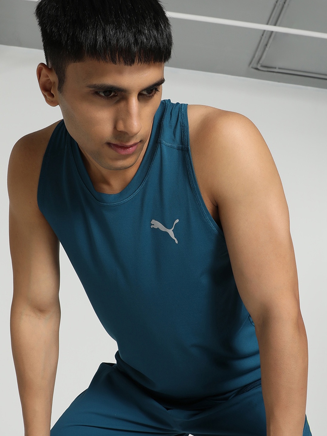 

Puma Cloudspun Running Tank T-shirt, Teal