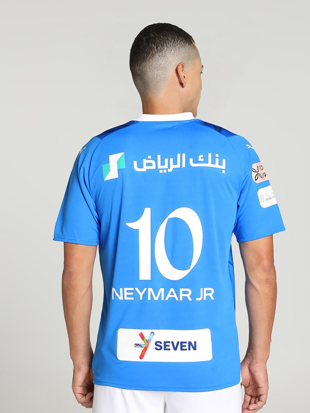 

Puma Al Hilal SFC Neymar Jr. Home Replica Football Jersey T-shirt, Blue