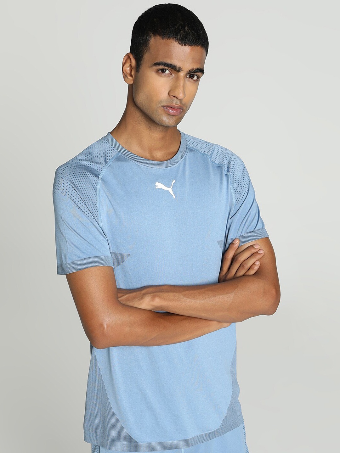 

Puma Formknit Seamless Slim Fit Training T-shirt, Blue