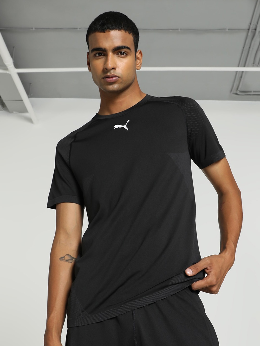 

Puma Formknit Seamless Slim Fit Training T-shirt, Black