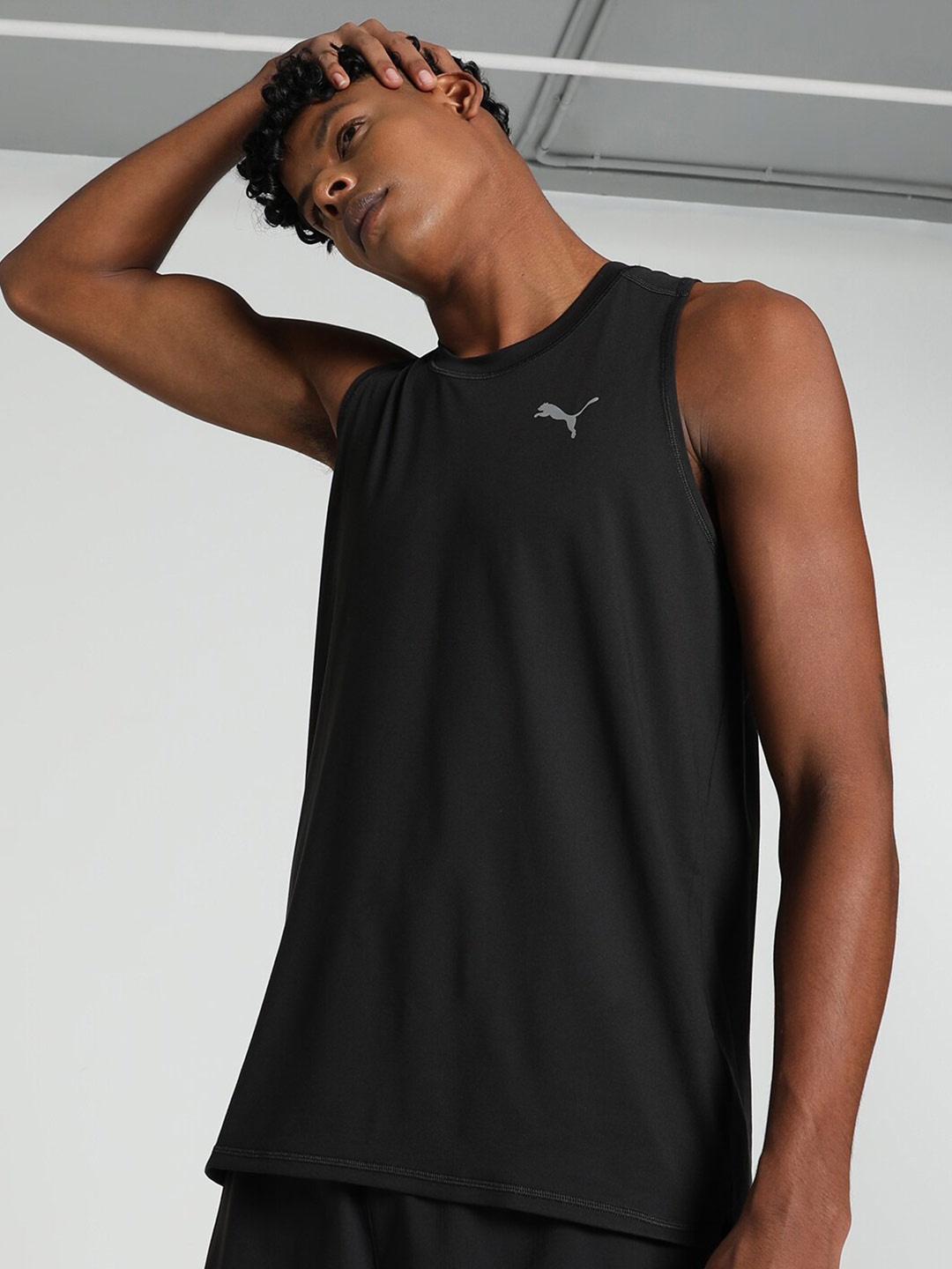 

Puma RUN CLOUDSPUN Running Tank T-shirt, Black