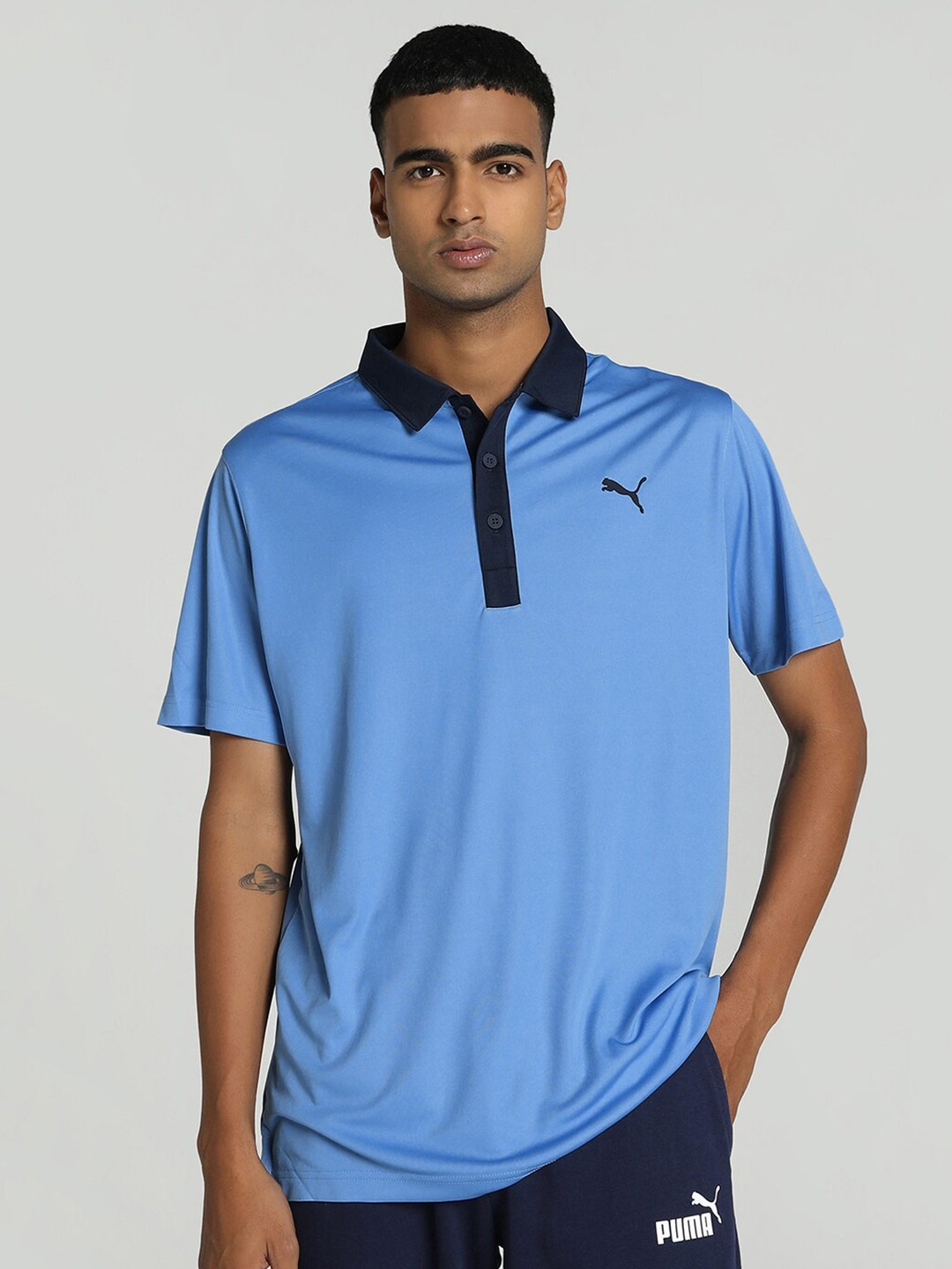 

Puma Gamer Polo Collar T-shirt, Blue