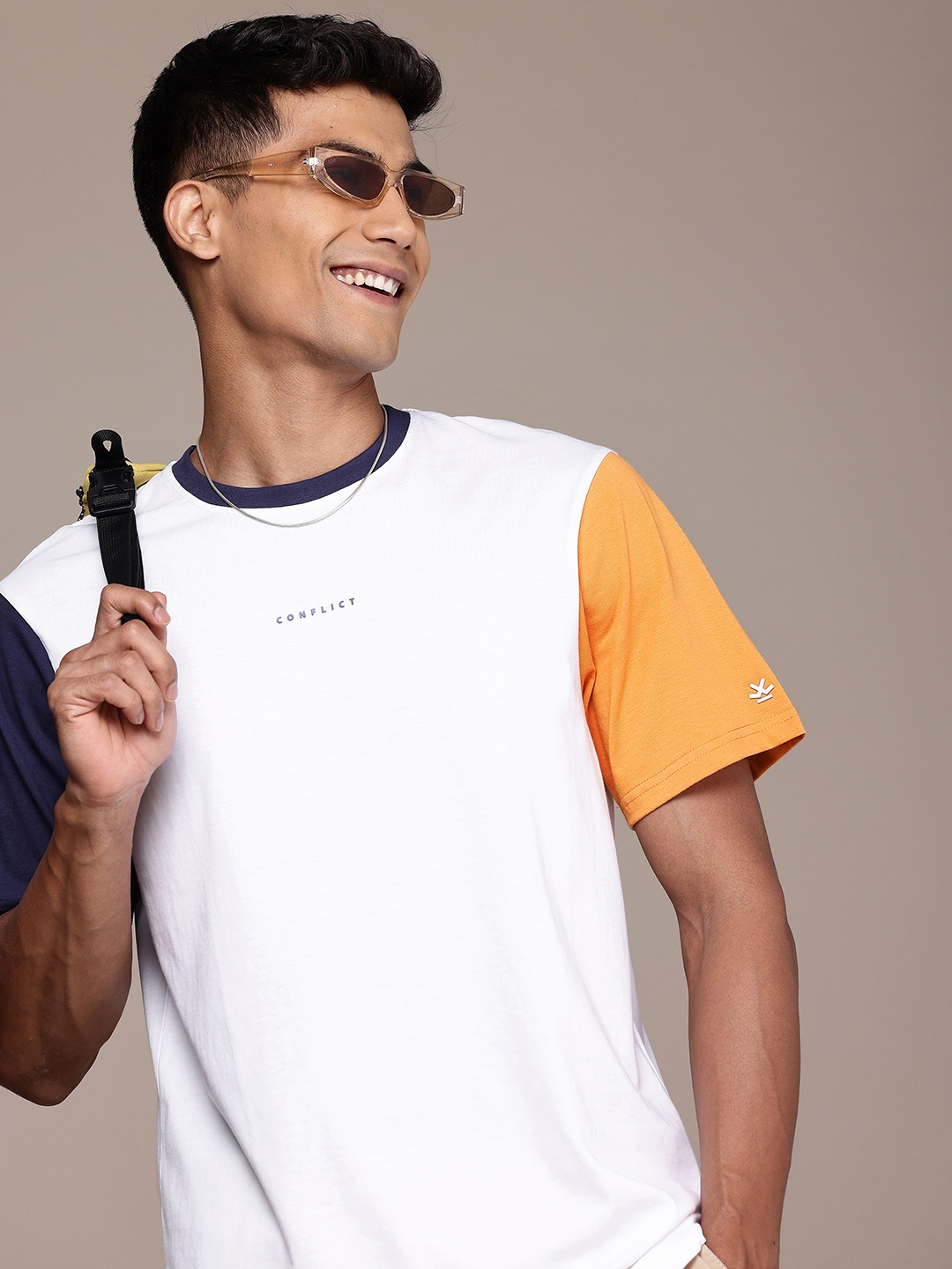 

WROGN Comfort Fit Pure Cotton T-shirt, White