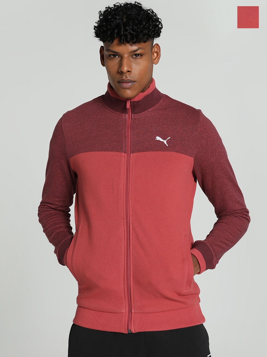 

Puma Reversible Full-Zip Jacket, Red