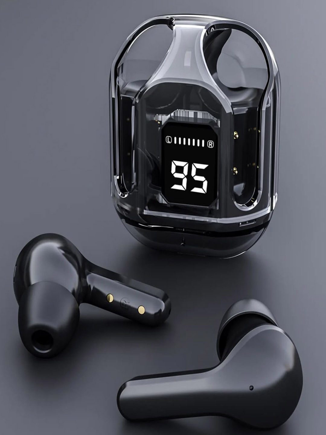 

EYNK PODS-101 Low Latency TWS Headphone, Black