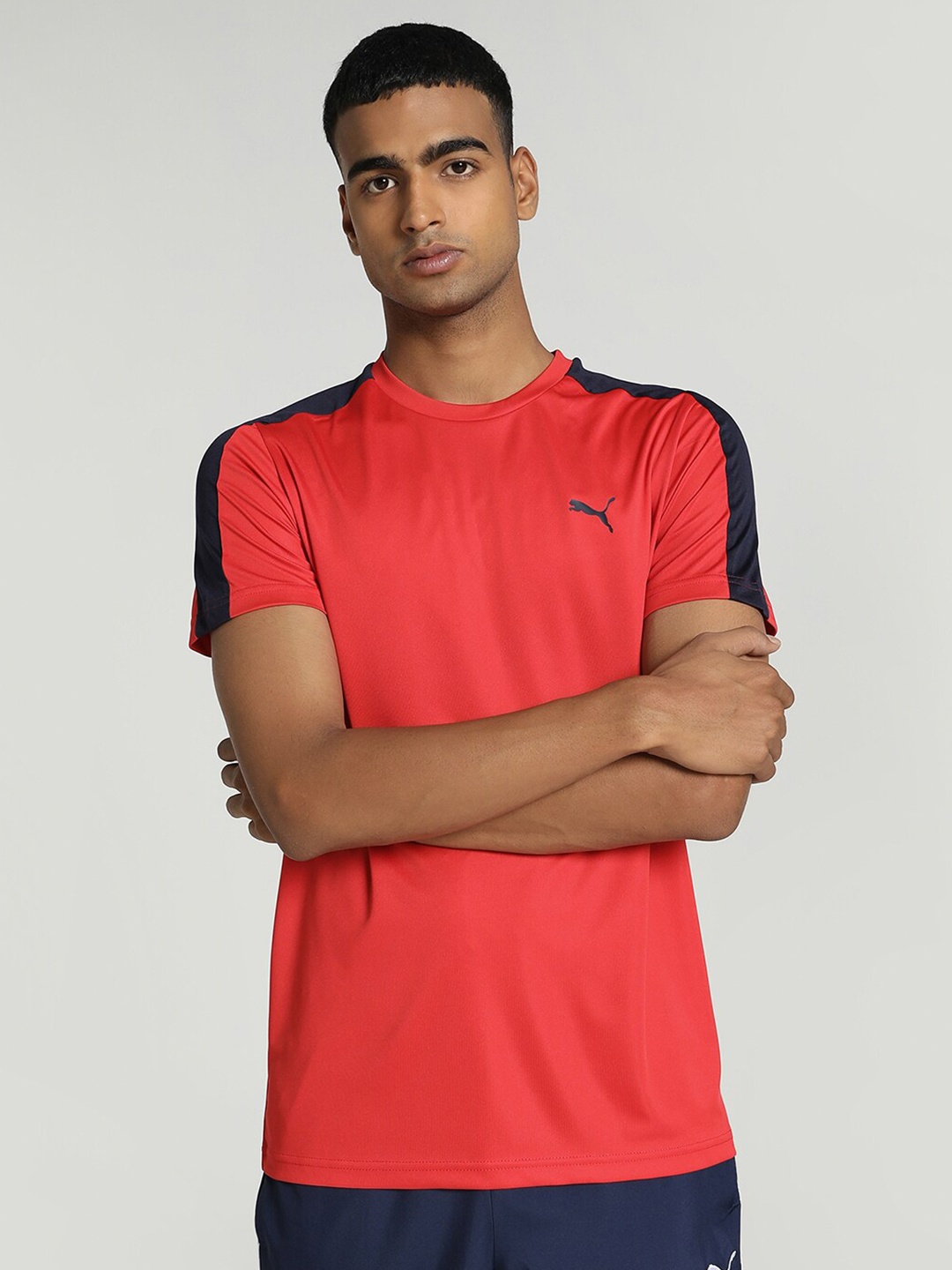 

Puma SUCCES50R Limited Edition Round Neck T-shirt, Red
