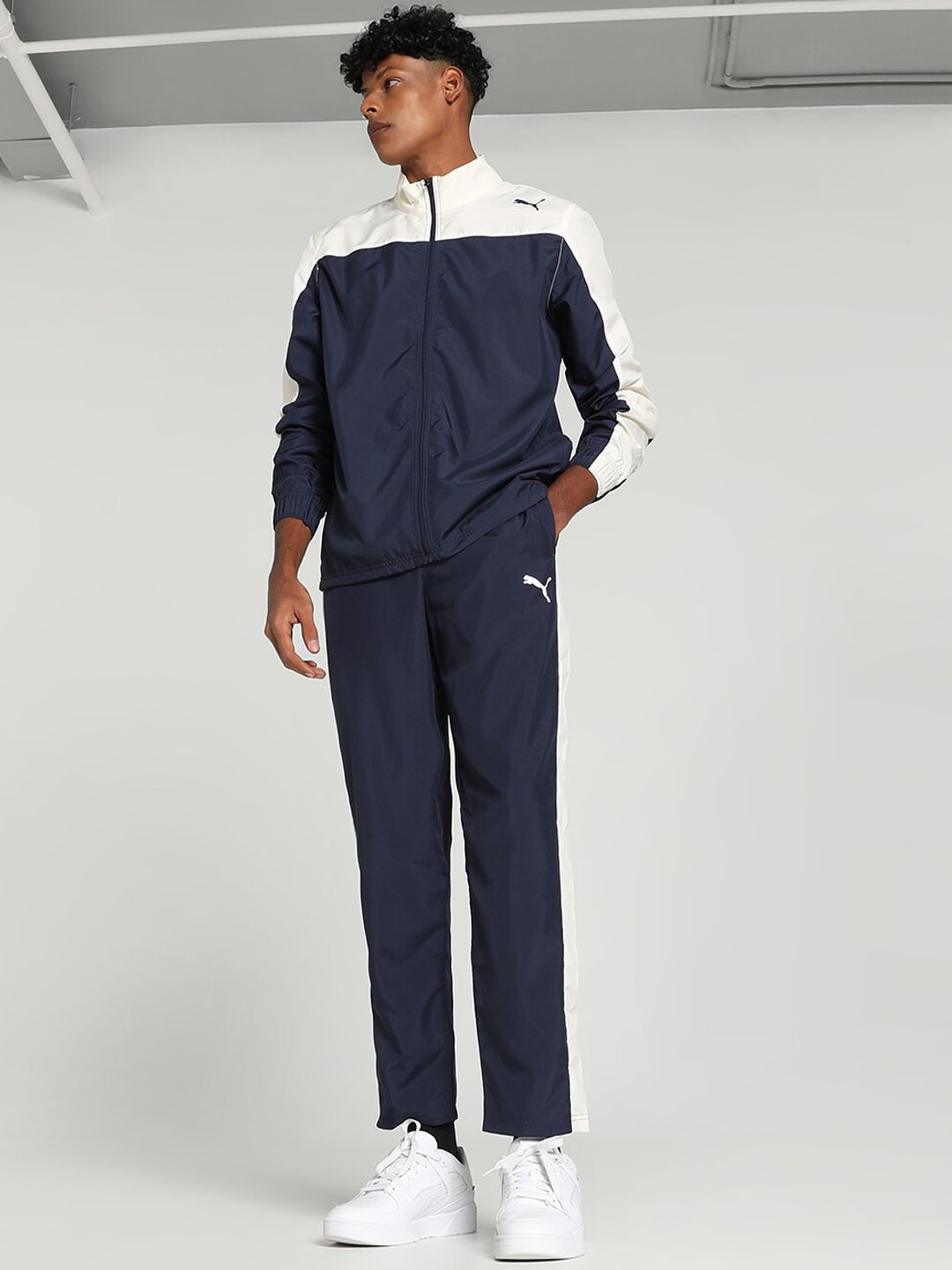 

Puma Men Train Favorite Regular Fit Tracksuit, Navy blue