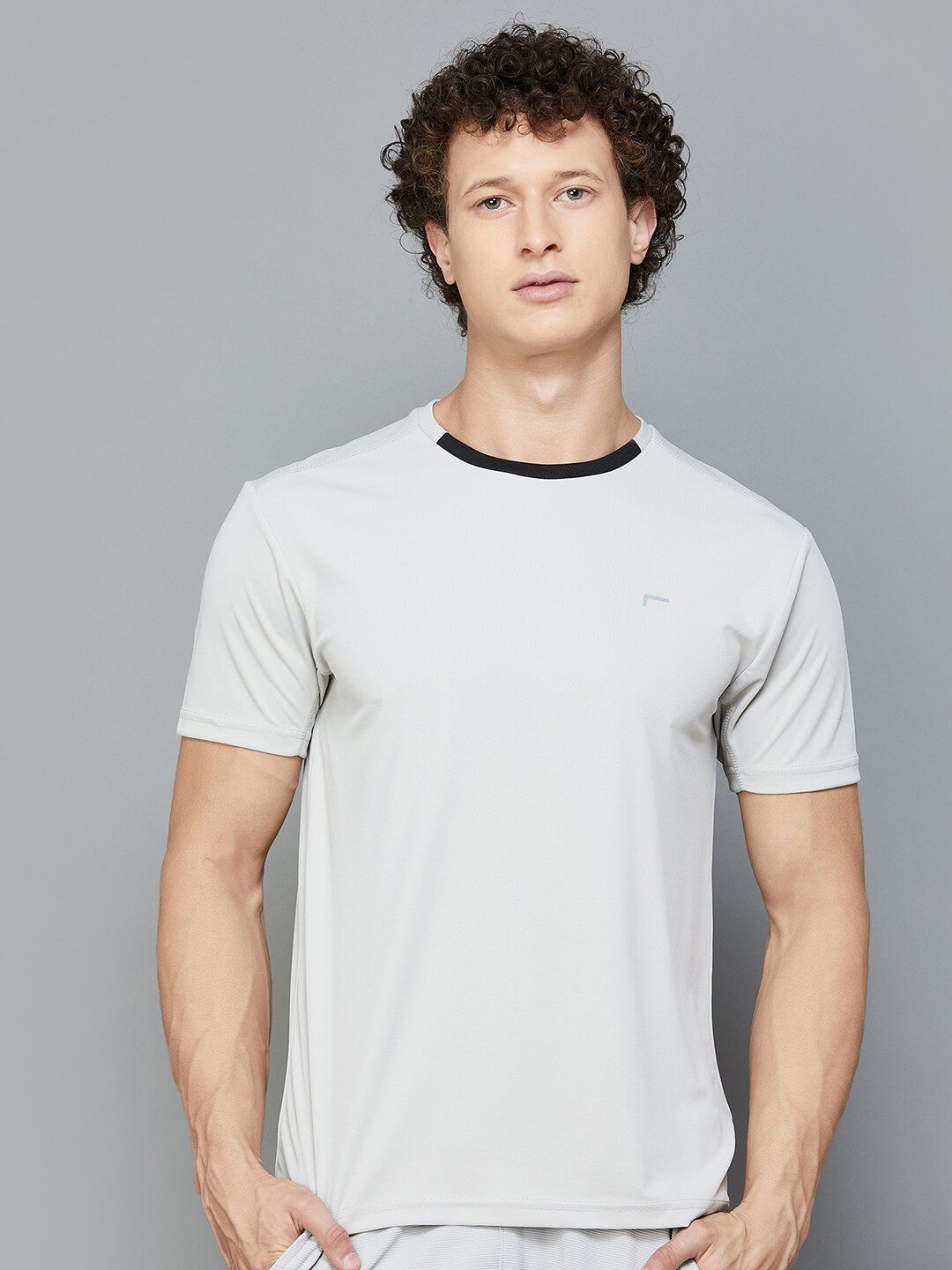 

Fame Forever by Lifestyle Round Neck Short Sleeves T-shirt, Grey