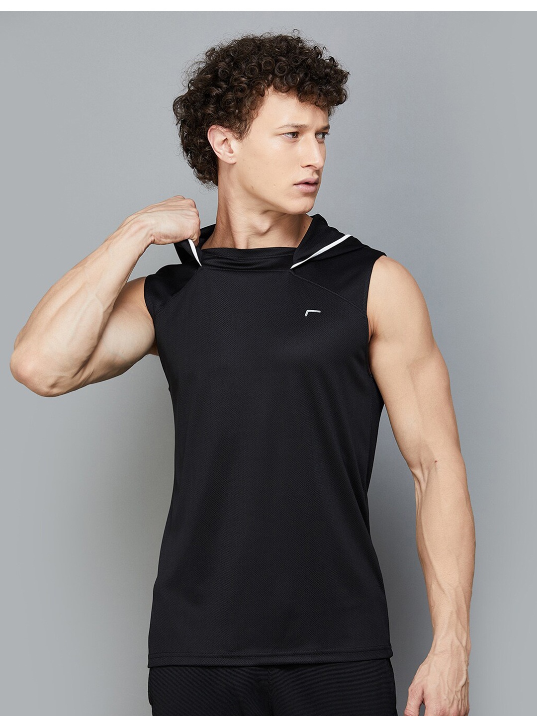 

Fame Forever by Lifestyle Hooded Sleeveless T-shirt, Black