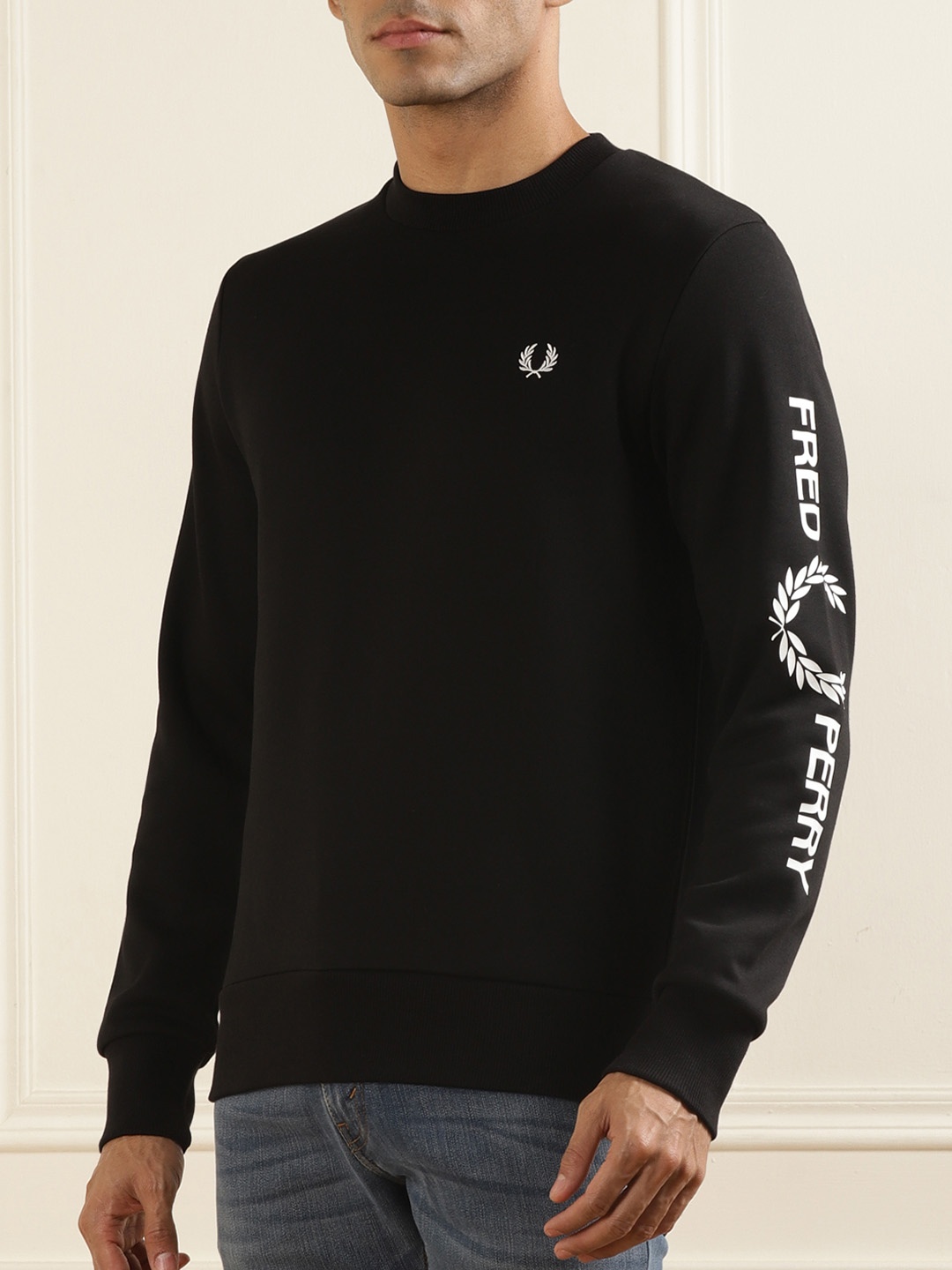 

Fred Perry Men Sweatshirt, Black