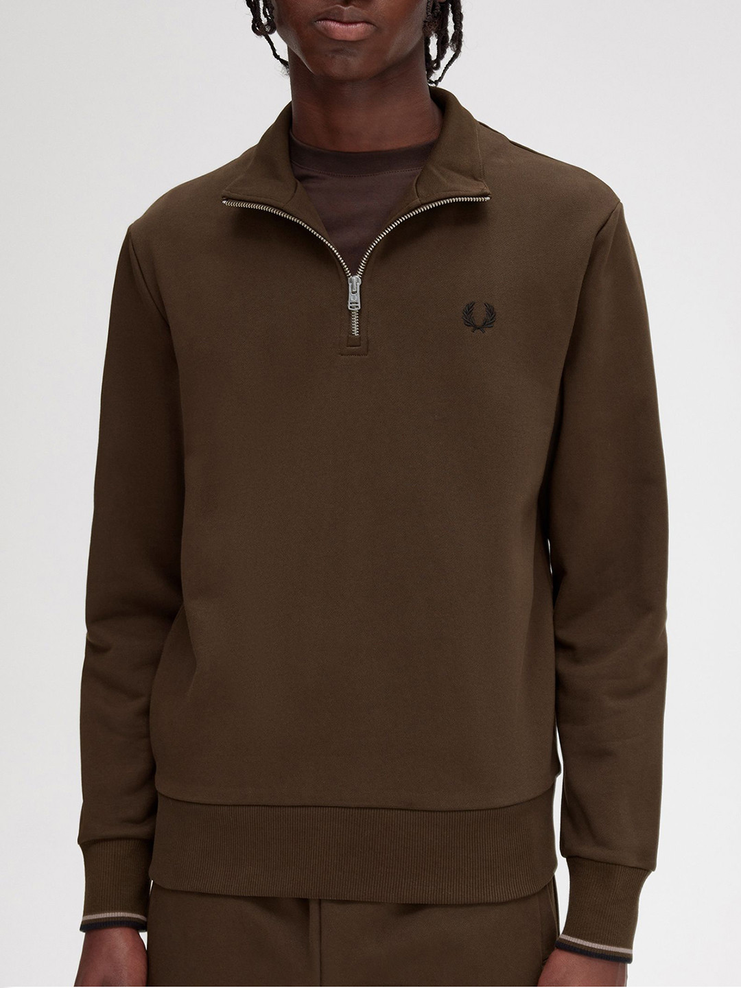 

Fred Perry Men Sweatshirt, Brown