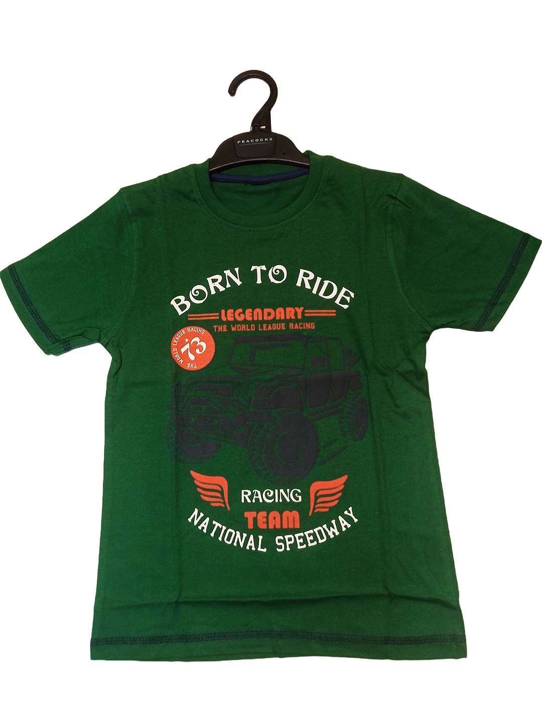 

BAESD Boys Hooded Pockets T-shirt, Green