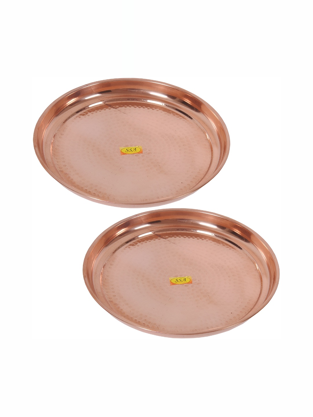 

Shivshakti Arts Brown 2 Pieces Copper Plates