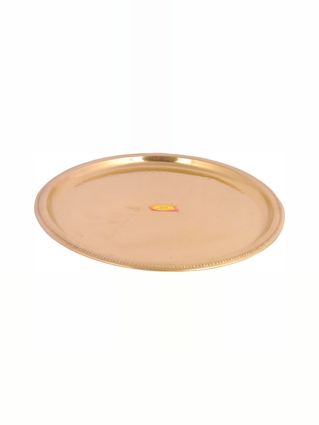 

Shivshakti Arts Yellow 2 Pieces Brass Plates