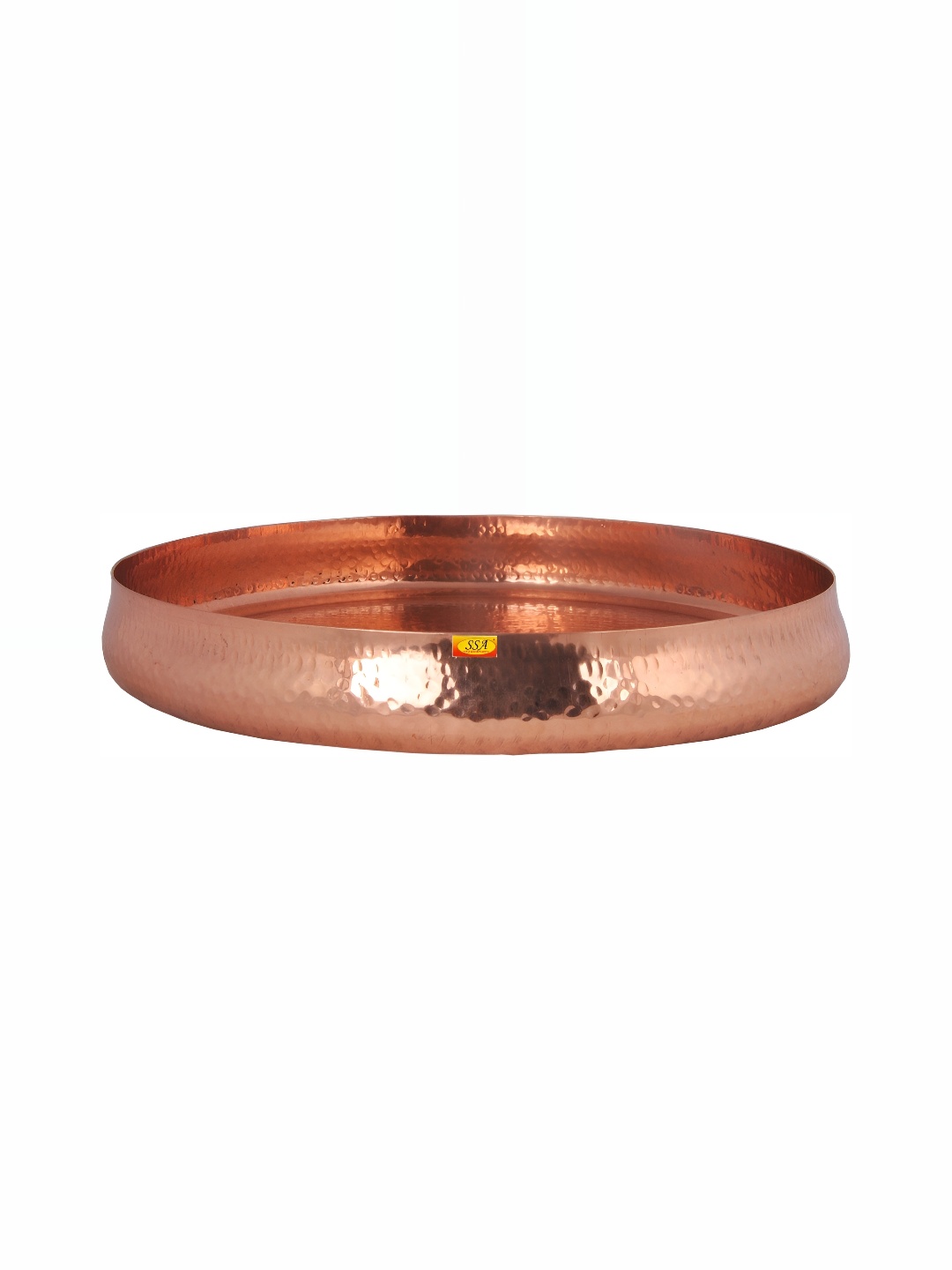 

Shivshakti Arts Brown Copper Plates 32.5 cm