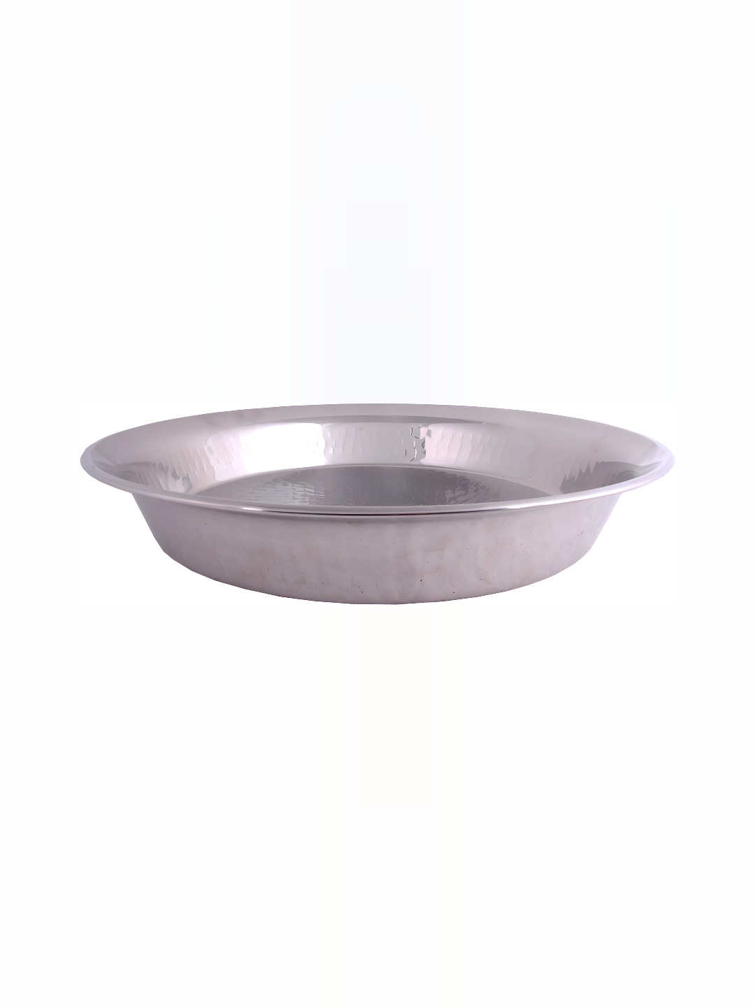 

Shivshakti Arts Stainless Steel Plate, Silver