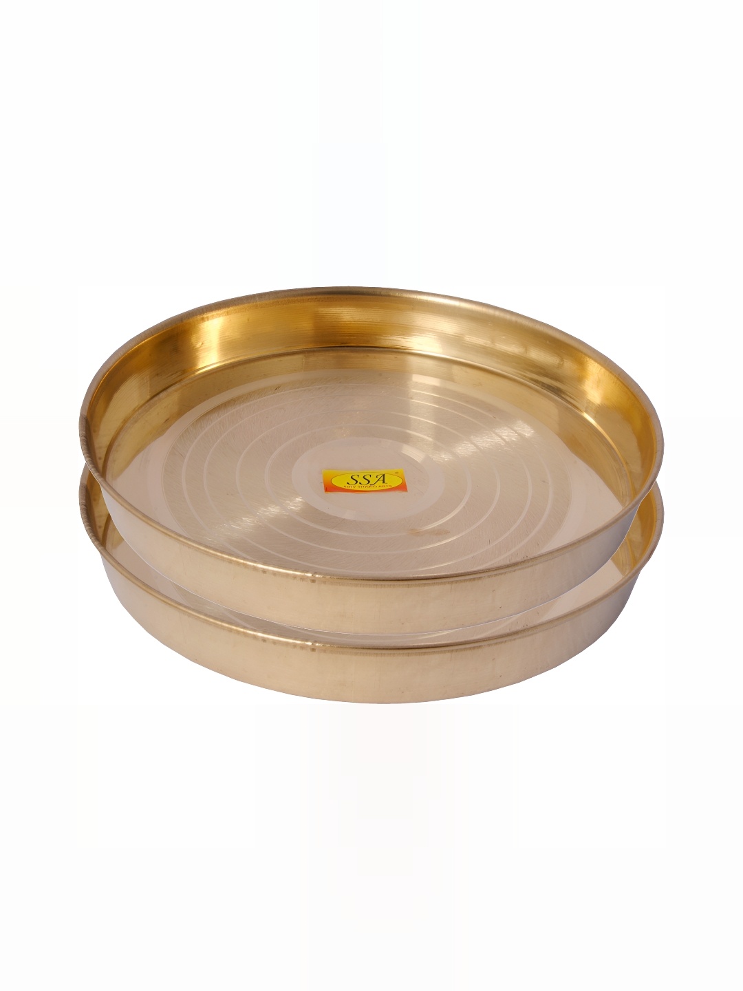

Shivshakti Arts Gold Toned 2 Pieces Plates