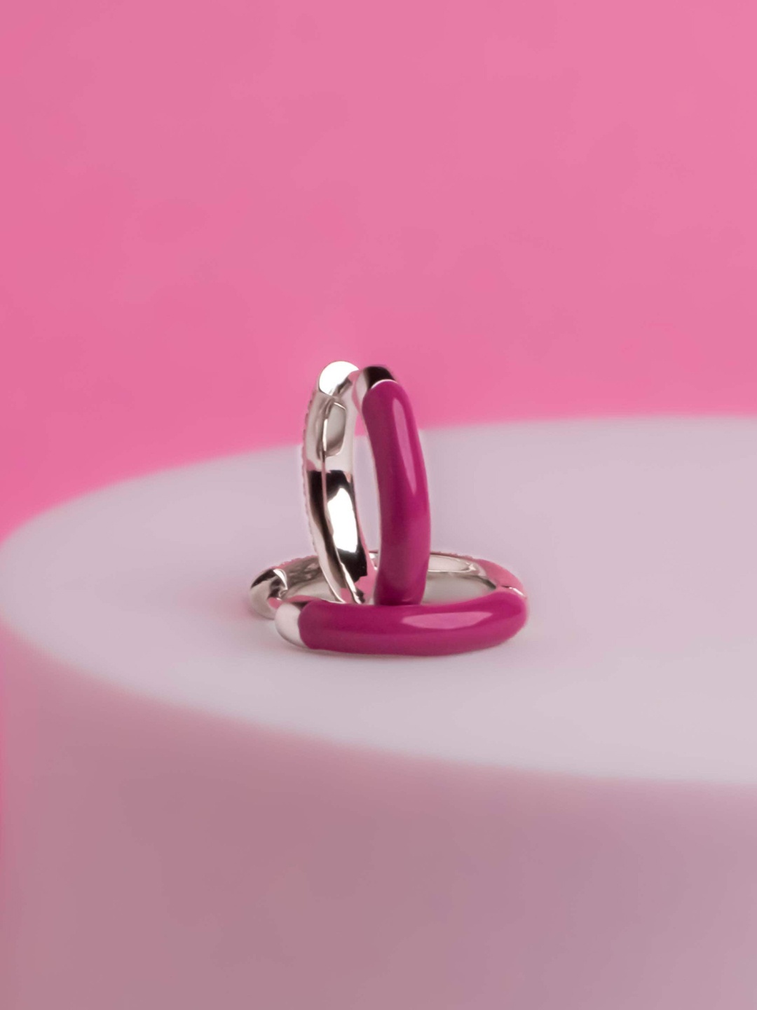 

STERLYN 925 Sterling Silver Plated Circular Hoop Earrings