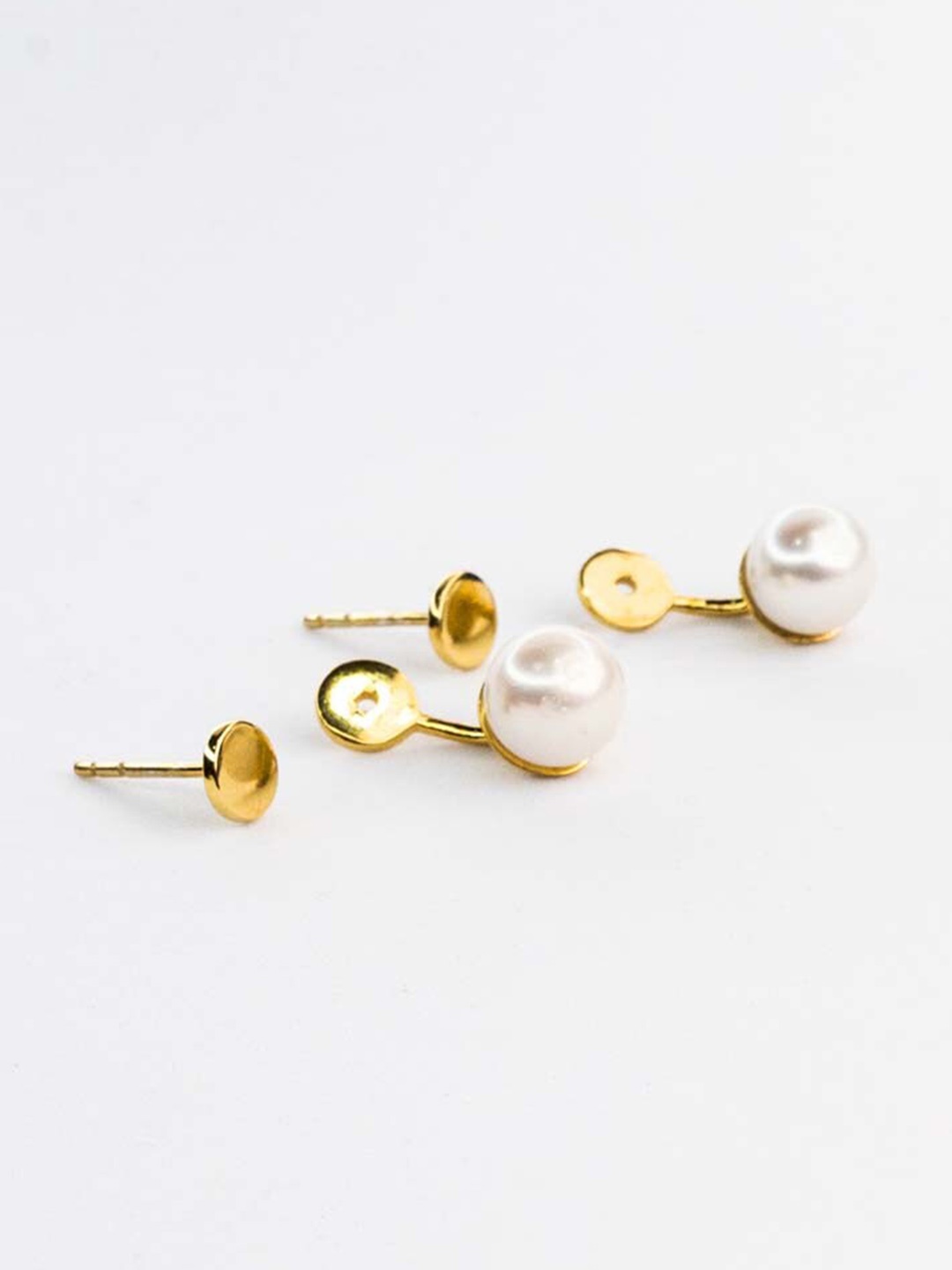 

STERLYN Circular Ear Cuff Earrings, Gold