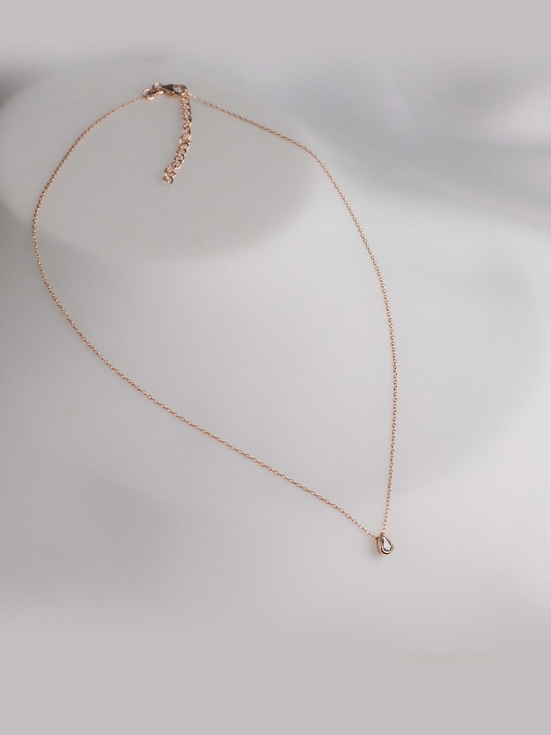 

STERLYN 925 Sterling Silver Pendant Rose Gold Plated Pendant With Chain