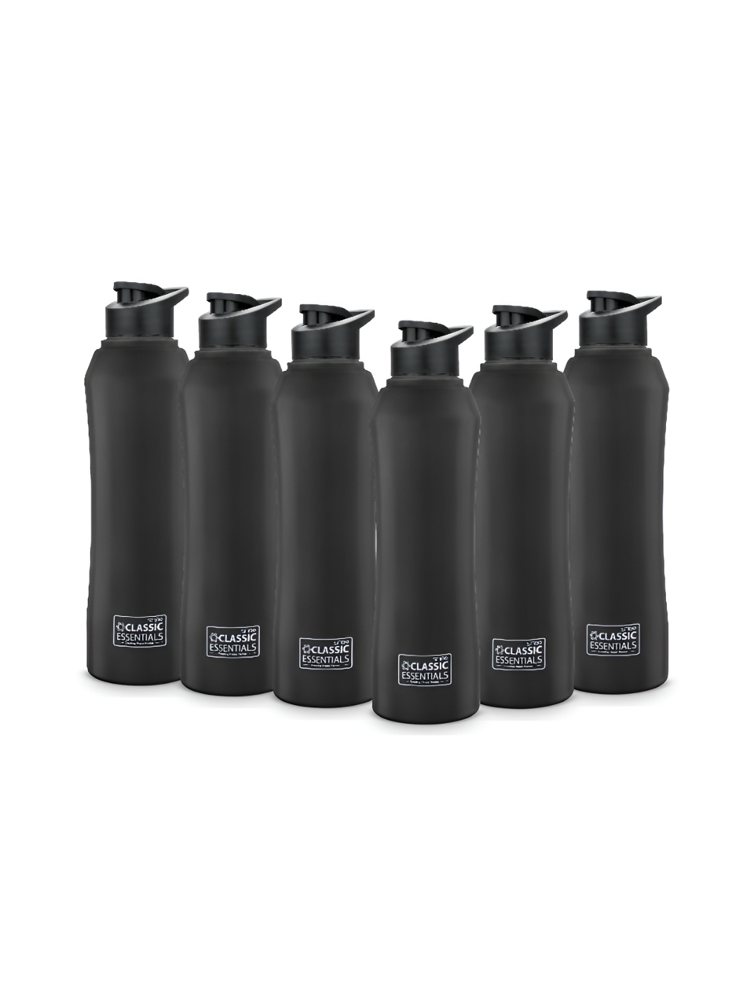 

Classic Essentials Black 6 Pieces Stainless Steel Water Bottle 1L