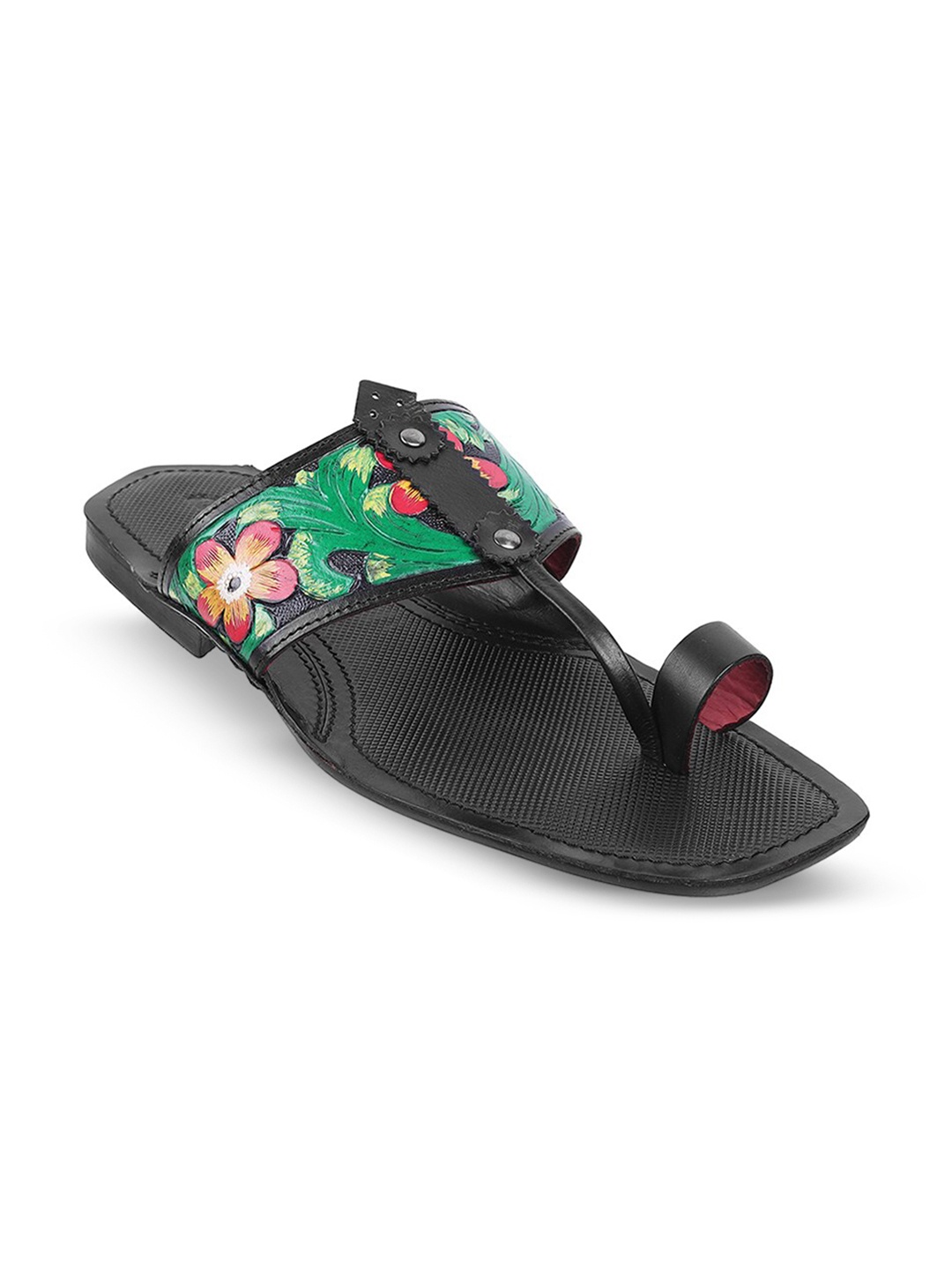 

Metro Men Leather Comfort Sandals, Black