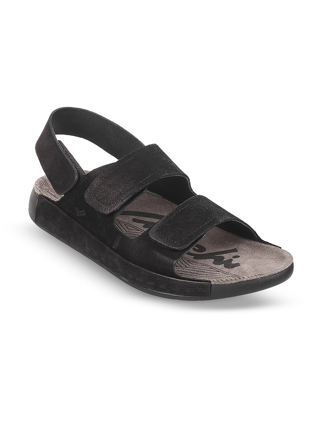 

Metro Men Suede Comfort Sandals, Black