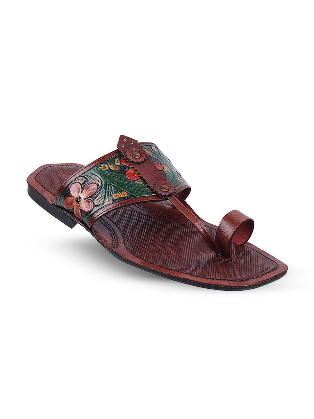 

Metro Men Leather Comfort Sandals, Maroon