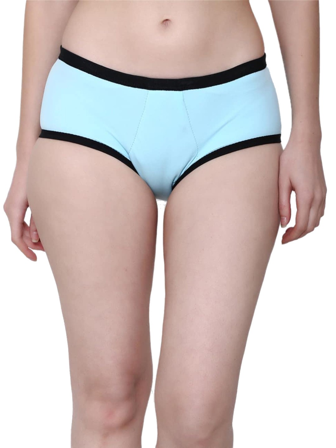 

CareDone Mid Rise Cotton Reusable Period Briefs, Blue