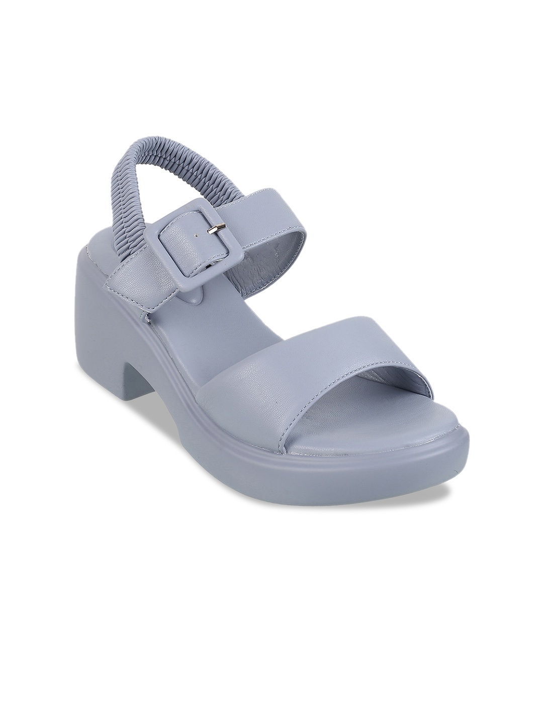 

Metro Open Toe Platform Heels, Blue