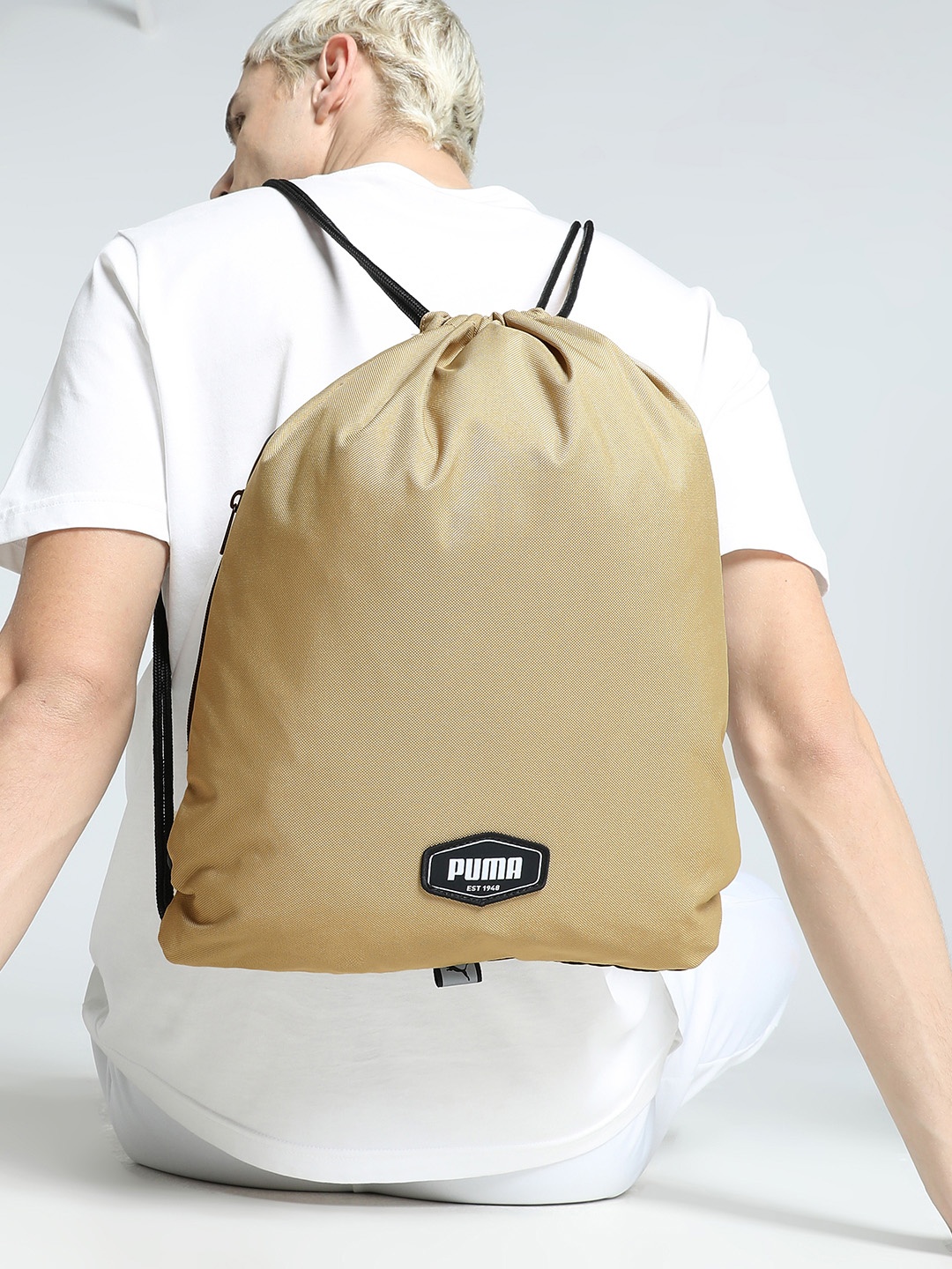 

Puma Unisex Deck Gym Sack, Beige