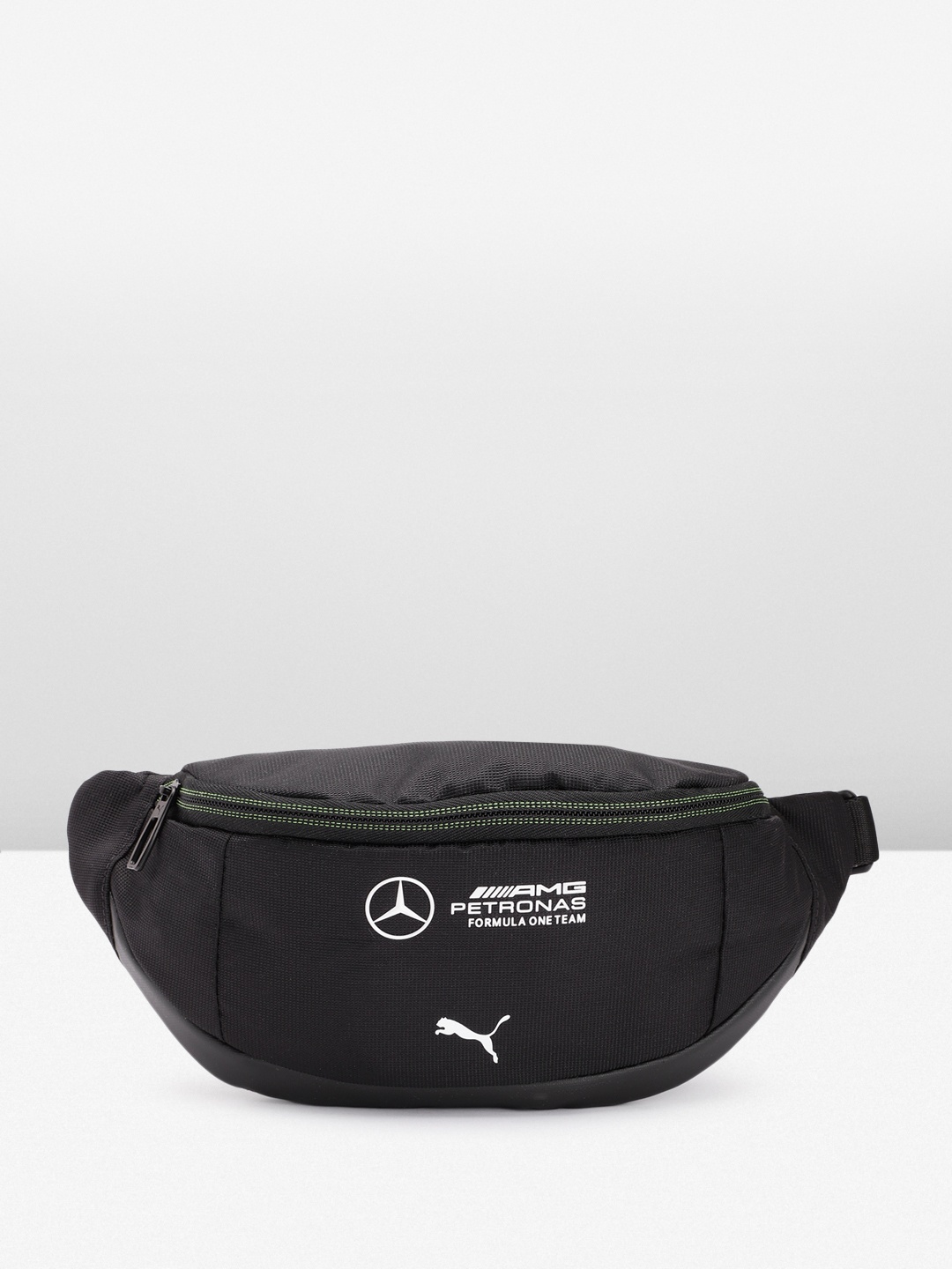 

Puma Unisex Mercedes-AMG Petronas Motorsport Waist Pouch, Black