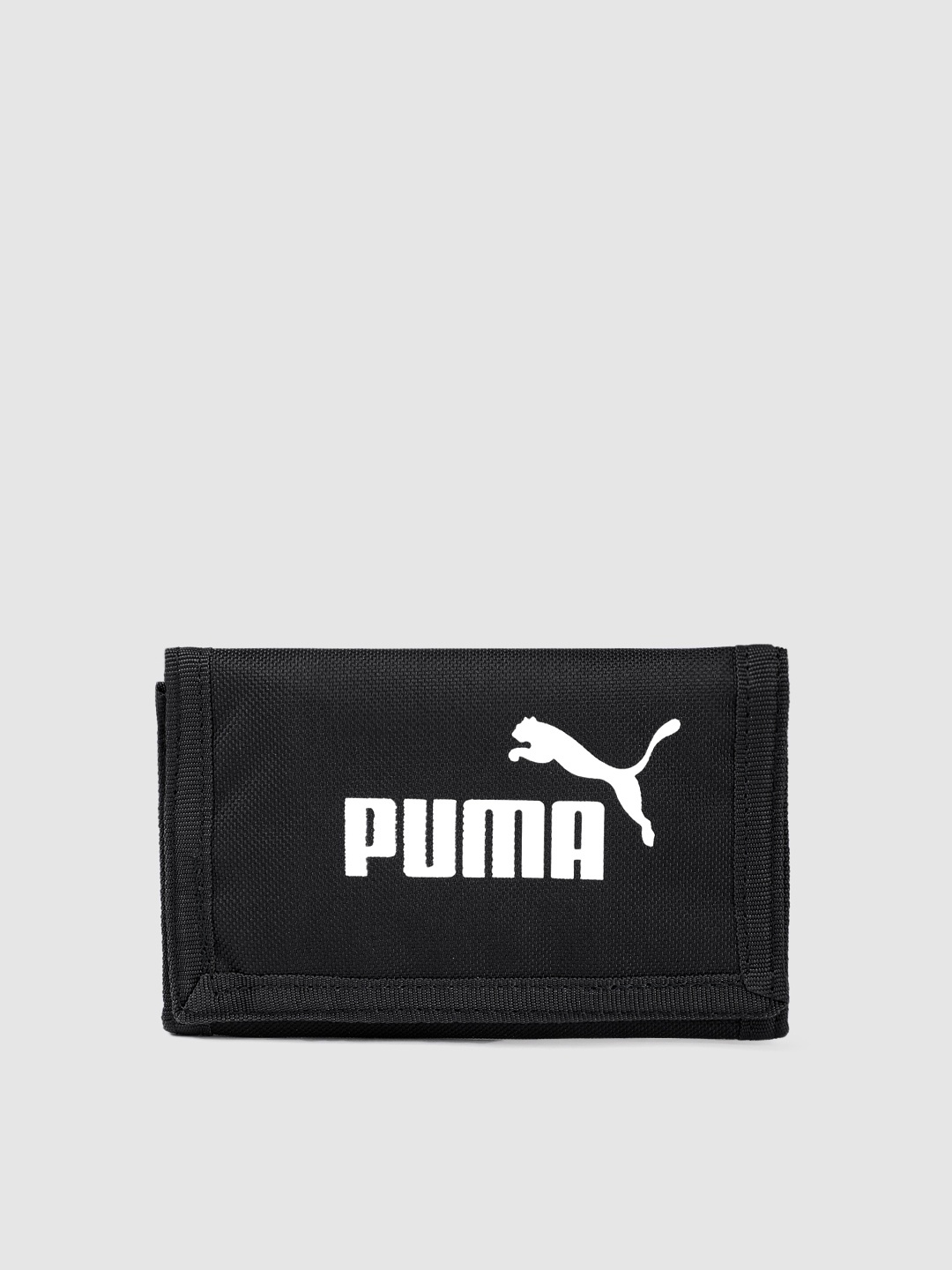 

Puma Unisex Phase Three Fold Wallet, Black